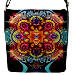 Gelb Floral Flap Closure Messenger Bag (s) by 2607694c