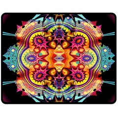 Gelb Floral Two Sides Fleece Blanket (medium) by 2607694c