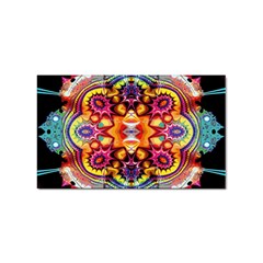 Abstrakte Blume Sticker (rectangular) by 2607694c