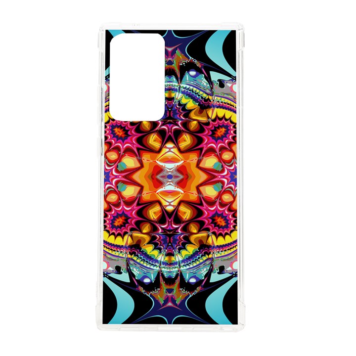 abstrakte Blume Samsung Galaxy Note 20 Ultra TPU UV Case