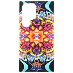 Abstrakte Blume Samsung Galaxy S24 Ultra 6 9 Inch Black Tpu Uv Case by 2607694c