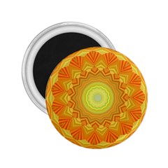 Sunshine Sunny Sun Abstract Yellow 2 25  Magnets by Ravend