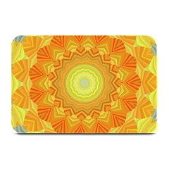 Sunshine Sunny Sun Abstract Yellow Plate Mats by Ravend