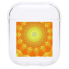 Sunshine Sunny Sun Abstract Yellow Hard Pc Airpods 1/2 Case by Ravend