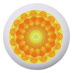 Sunshine Sunny Sun Abstract Yellow Dento Box With Mirror by Ravend