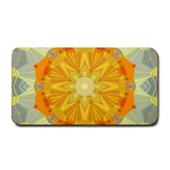 Sunshine Sunny Sun Abstract Yellow Medium Bar Mat by Ravend