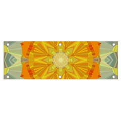 Sunshine Sunny Sun Abstract Yellow Banner And Sign 6  X 2  by Ravend