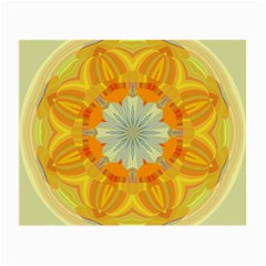 Sunshine Sunny Sun Abstract Yellow Small Glasses Cloth by Ravend