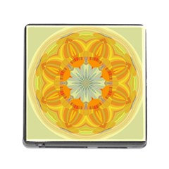 Sunshine Sunny Sun Abstract Yellow Memory Card Reader (square 5 Slot) by Ravend