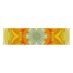 Sunshine Sunny Sun Abstract Yellow Banner And Sign 4  X 1  by Ravend