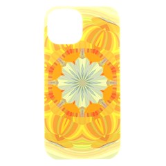 Sunshine Sunny Sun Abstract Yellow Iphone 15 Black Uv Print Pc Hardshell Case by Ravend