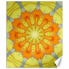 Sunshine-sunny-sun-abstract-yellow - Canvas 8  X 10  by Ravend