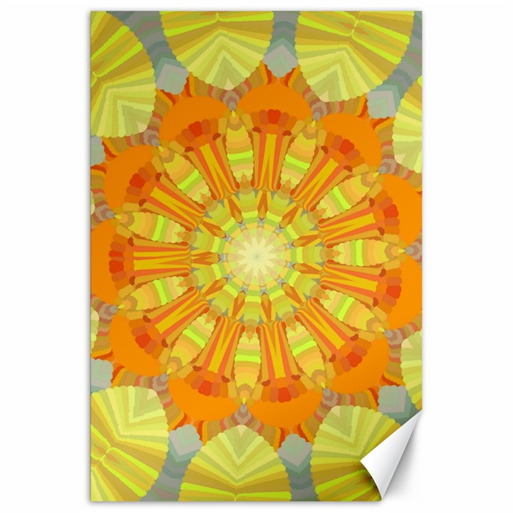 Sunshine-sunny-sun-abstract-yellow - Canvas 20  x 30 