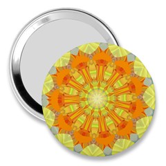 Sunshine-sunny-sun-abstract-yellow - 3  Handbag Mirrors by Ravend