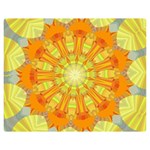 Sunshine-sunny-sun-abstract-yellow - Two Sides Premium Plush Fleece Blanket (Teen Size) 60 x50  Blanket Front