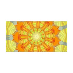 Sunshine-sunny-sun-abstract-yellow - Yoga Headband by Ravend