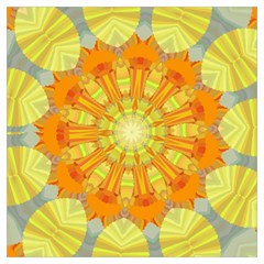 Sunshine-sunny-sun-abstract-yellow - Lightweight Scarf  by Ravend