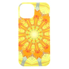 Sunshine-sunny-sun-abstract-yellow - Iphone 15 Black Uv Print Pc Hardshell Case by Ravend