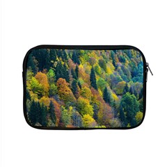 Forest Trees Leaves Fall Autumn Nature Sunshine Apple Macbook Pro 15  Zipper Case by Ravend