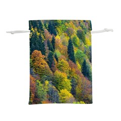 Forest Trees Leaves Fall Autumn Nature Sunshine Lightweight Drawstring Pouch (l) by Ravend