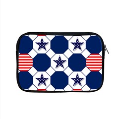 Patriotic Symbolic Red White Blue Apple Macbook Pro 15  Zipper Case by Ravend