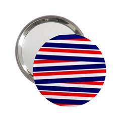 Red-white-blue-patriotic-ribbons 2 25  Handbag Mirrors by Ravend