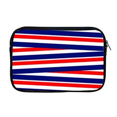 Red-white-blue-patriotic-ribbons Apple Macbook Pro 17  Zipper Case by Ravend