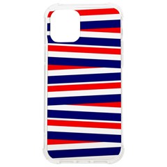 Red-white-blue-patriotic-ribbons Iphone 12/12 Pro Tpu Uv Print Case by Ravend