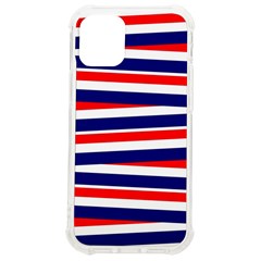 Red-white-blue-patriotic-ribbons Iphone 12 Mini Tpu Uv Print Case	 by Ravend