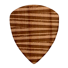 Red-white-blue-patriotic-ribbons Wood Guitar Pick (set Of 10) by Ravend