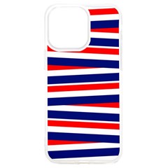 Red-white-blue-patriotic-ribbons Iphone 15 Pro Max Tpu Uv Print Case by Ravend