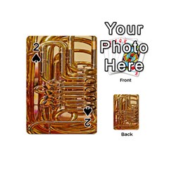 Tuba Valves Pipe Shiny Instrument Music Playing Cards 54 Designs (mini)