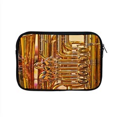 Tuba Valves Pipe Shiny Instrument Music Apple Macbook Pro 15  Zipper Case by Ravend