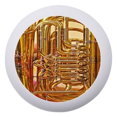 Tuba Valves Pipe Shiny Instrument Music Dento Box With Mirror by Ravend