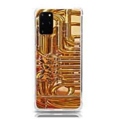 Tuba Valves Pipe Shiny Instrument Music Samsung Galaxy S20 Plus 6 7 Inch Tpu Uv Case by Ravend