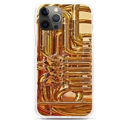 Tuba Valves Pipe Shiny Instrument Music Iphone 12 Pro Max Tpu Uv Print Case by Ravend