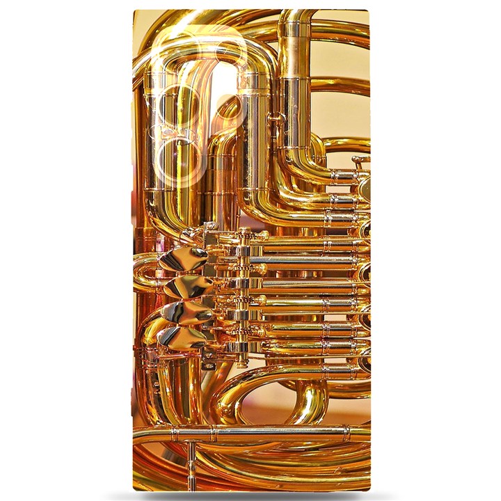 Tuba Valves Pipe Shiny Instrument Music Samsung Galaxy S24 Ultra 6.9 Inch Black TPU UV Case