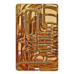 Tuba Valves Pipe Shiny Instrument Music Name Card Style Usb Flash Drive