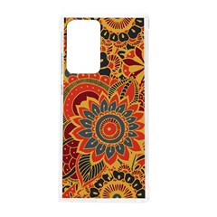 Bright Seamless Pattern With Paisley Mehndi Elements Hand Drawn Wallpaper With Floral Traditional In Samsung Galaxy Note 20 Ultra Tpu Uv Case