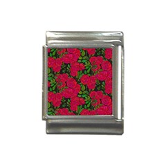 Seamless Pattern With Colorful Bush Roses Italian Charm (13mm) by Ket1n9