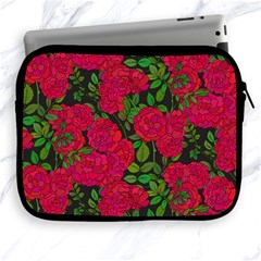 Seamless Pattern With Colorful Bush Roses Apple Ipad 2/3/4 Zipper Cases by Ket1n9