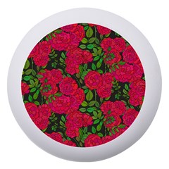 Seamless Pattern With Colorful Bush Roses Dento Box With Mirror