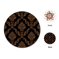 Vintage-pattern Playing Cards Single Design (round)