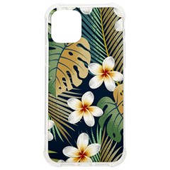 Seamless Pattern With Tropical Strelitzia Flowers Leaves Exotic Background Iphone 12/12 Pro Tpu Uv Print Case by Ket1n9