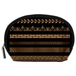 Set-antique-greek-borders-seamless-ornaments-golden-color-black-background-flat-style-greece-concept Accessory Pouch (Large) Front