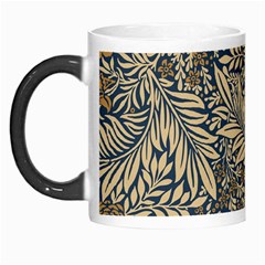 Brown Vintage Background Vintage Floral Pattern Morph Mug by Ndabl3x