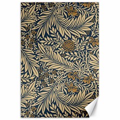 Brown Vintage Background Vintage Floral Pattern Canvas 20  X 30  by Ndabl3x