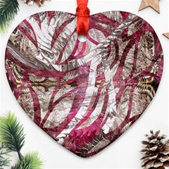 Abstract Blend Ornament (heart)