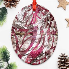 Abstract Blend Ornament (oval Filigree)