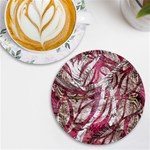 Abstract blend UV Print Round Tile Coaster Front